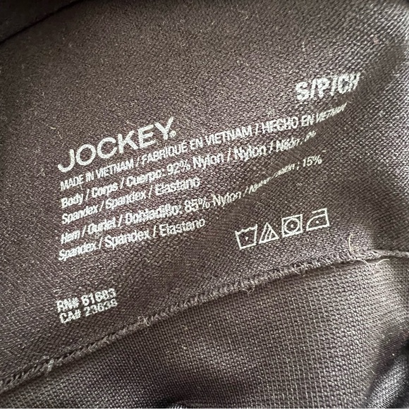 NWT Women's Jockey Generation Seamfree Stretch Black Sports Bra Size Small - Picture 10 of 10